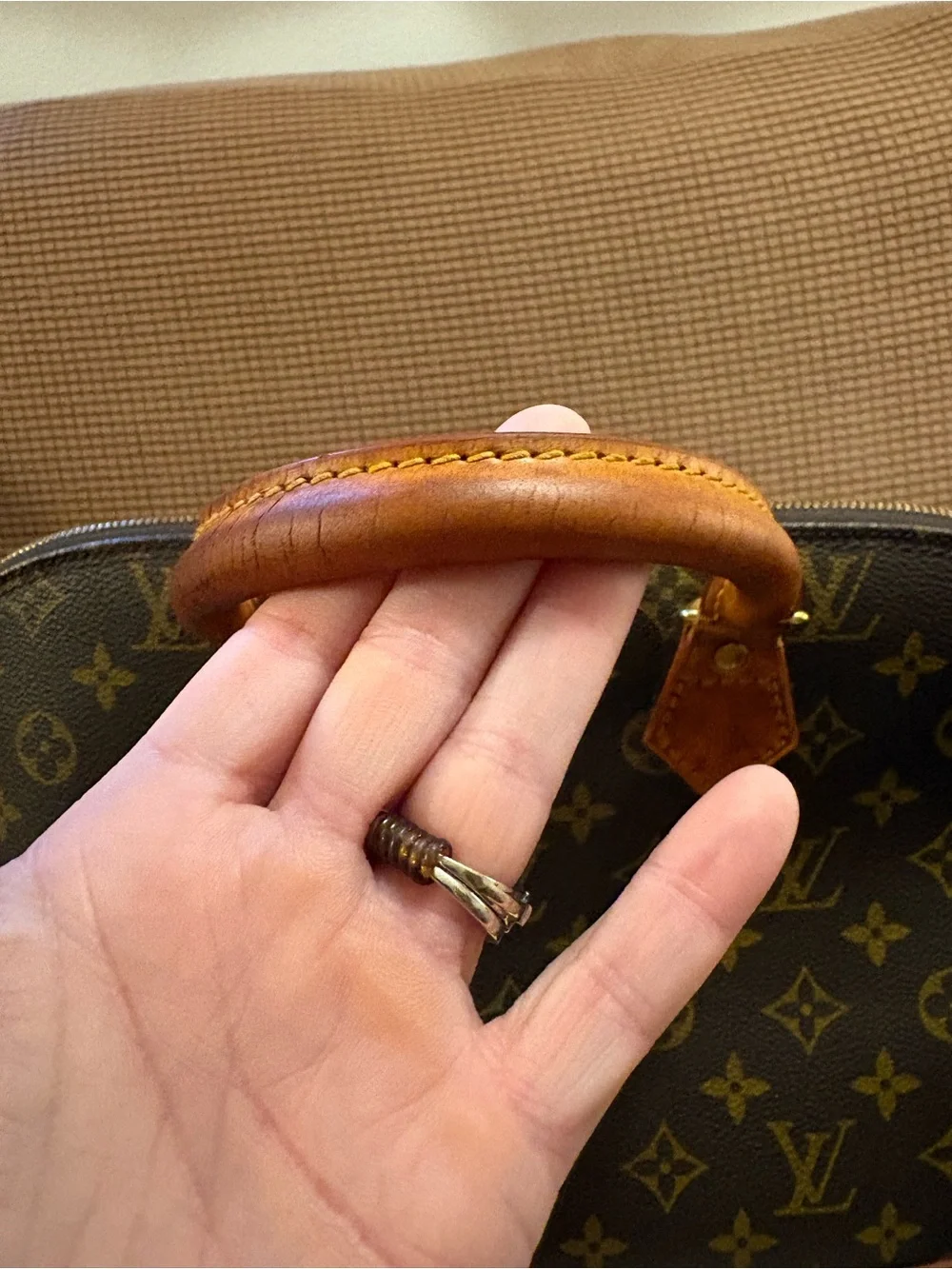 Vintage (2000) Louis Vuitton Monogram Alma  Satchel PM